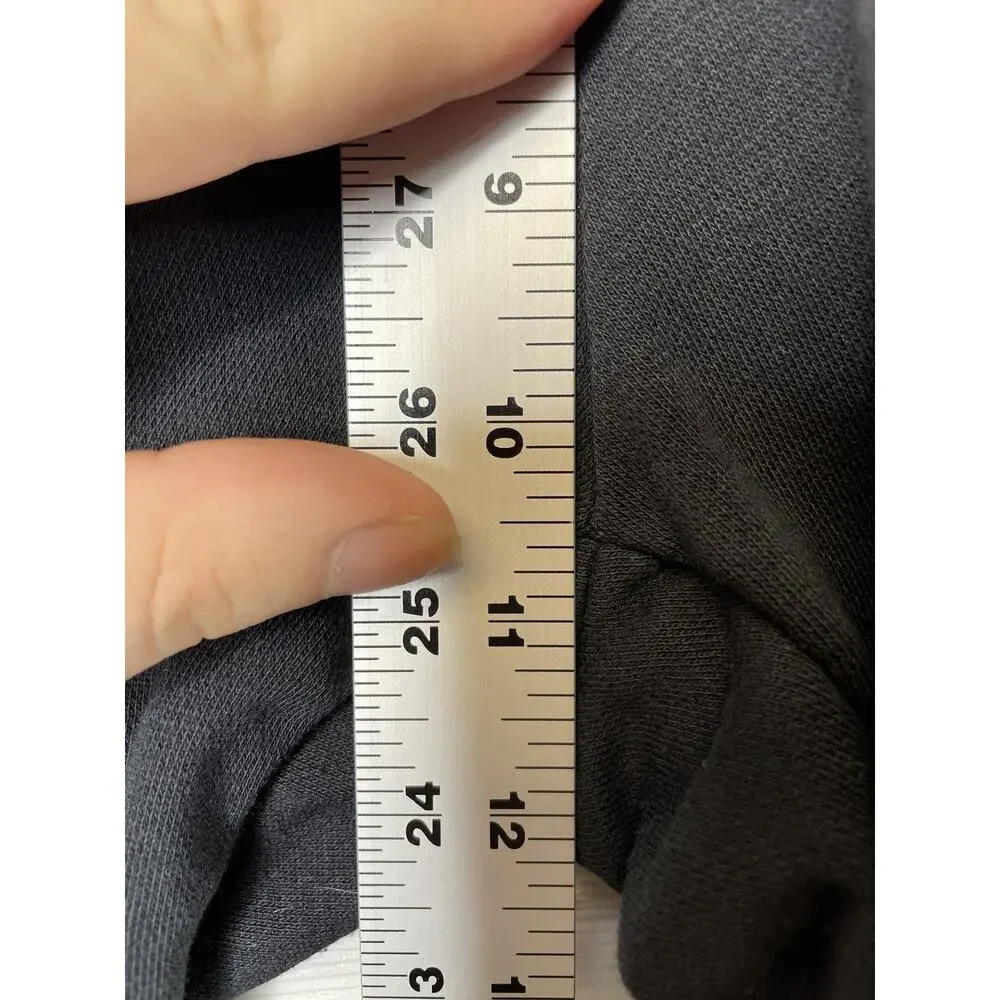 Champion Pants Mens Small Black Joggers Pocket‎ Logo Tapered Sweatpants Athletic